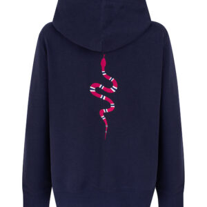 Hoodie Avant-Garde Azul/ Cereja
