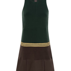 Vestido Selvaje Verde/Castanho